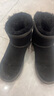 意尔康女靴雪地靴女冬季厚底加绒加厚保暖棉鞋百搭中筒短靴妈妈棉靴子 黑色 加绒 【靴筒羊毛内里】 37 实拍图