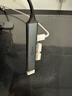 毕亚兹 USB3.0分线器 四合一扩展坞 多功能hub集线器通用笔记本延长线2.0扩展器Type-C供电 实拍图