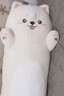 捉趣（ZHUOQU）猫咪抱枕公仔毛绒玩具女孩长条玩偶冰丝睡觉夹腿抱枕生日新年礼物 柴犬【独立内胆】 全长约130cm 实拍图