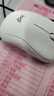 罗技（Logitech）M221 轻音鼠标 无线鼠标 办公鼠标 对称鼠标 带无线微型接收器 米白色 实拍图