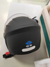 凤凰（Phoenix）新国标电动车头盔双镜片3/4半盔哑黑 男女四季通用电瓶车头盔冬季保暖骑行安全帽 实拍图