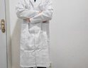 乾朗长袖白大褂医院专用男女医学生实验服化学隔离工作服医生工作服 实拍图