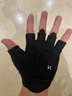 Keep 健身手套男女立体掌垫版 哑铃器械护腕力量训练耐磨防滑 黑色M 实拍图