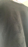 GXG男装  双色雪尼尔提花立体简约毛衣圆领针织衫 秋季新 黑色 M 实拍图