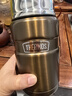 膳魔师（THERMOS）进口真空长效保冷保温焖烧杯焖烧罐食物罐便当盒SK-3000/SK-3020 SK-3020-GL 金色 710ml 实拍图