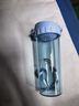 特百惠（Tupperware）茶韵500ML塑料杯男女士学生夏季运动水杯子户外便携大容量 冰水蓝 实拍图