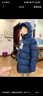 保姆鹅  【风墙】儿童羽绒服宝宝中长款护脸加厚外套保暖童装[NG2664] 藏蓝 120 实拍图
