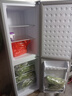志高电冰箱双门家用节能冰箱出租屋冷藏冷冻环保迷你冰箱办公室公寓租房宿舍低噪电冰箱 S208银色一级能效【行业爆款】 实拍图