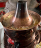 炊老爷（CHUILAOYE） 纯紫铜火锅碳电两用老式木炭铜锅电火锅锅涮肉鸳鸯锅具家商分体 雕龙分体款鸳鸯锅【4-6人】 32cm 实拍图