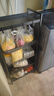 溢彩年华 厨房置物架小推车落地多层蔬菜架家用菜篮子收纳架储物架1061BK 实拍图