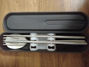 京东京造 钛健康筷子勺子叉子 不锈钢学生餐具便携套装收纳盒【防腐防锈】 实拍图