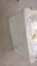 禧天龙塑料衣物收纳箱玩具整理箱车载储物箱55L 透明 1个装 带轮 实拍图