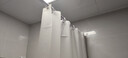 卡贝（cobbe）浴室遮挡帘PEVA防霉加厚隔断浴帘卫生间防水帘防水布180*200cm 实拍图