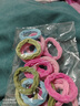 高弹力无接缝发圈不伤发新款海盐蓝多巴胺皮筋扎头发头绳高马尾 多巴胺混装【20条】五颜六色 实拍图