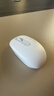 罗技（Logitech）M196 无线蓝牙鼠标 办公鼠标 笔记本商务办公家用 小巧便携 对称手型 珍珠白 实拍图