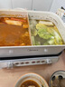 美的（Midea）电火锅鸳鸯锅烤肉锅火锅专用锅0氟涂层超薄速沸电火锅多功能锅料理锅分体式6.5L多用途锅DLS3322R2 实拍图