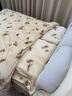 皇朝家私仿生羊绒四件套 A类高克重牛奶绒套件 冬季加厚床上床单被套200*230cm 春屿米 实拍图