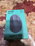 罗技（Logitech）M196 无线蓝牙鼠标 办公鼠标 笔记本商务办公家用 小巧便携 对称手型 石墨灰 实拍图