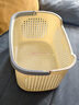 京东物流 脏衣篓家用脏衣服收纳筐脏衣篮浴室洗衣篮神器收纳筐 奶油黄 中号【长36宽25.5高19CM】 实拍图