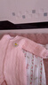 初生婴儿衣服纯棉加厚连体衣冬季新生儿男女宝宝夹棉保暖棉服爬服 2件-冬款(净色粉+花花兔) 66cm  (12-15斤以内) 实拍图