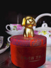 铜师傅《金韵天成十二生肖》真金鎏镀铜摆件家居装饰工艺品十二生肖之狗 实拍图