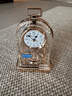 丽声（RHYTHM）座钟欧式创意静音水晶台钟床头钟表客厅装饰钟27cm玫黄4SG744WR13 实拍图