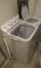 小鸭洗衣机半自动双桶双缸家用大容量小型租房宿舍波轮脱水甩干两用双杠省电老式强动力易操作以旧换新 18.5公斤【洗12+脱6.5｜强劲电机终身联保】 实拍图