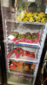 星星（XINGX）展示柜冷藏保鲜柜 风冷除霜饮料柜单门立式冰柜直冷冰箱商用食品留样超市便利店蔬菜水果啤酒水柜 直冷省电 1级能效299升LSC-310YPE 实拍图