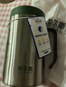 哈尔斯保温杯316L不锈钢大容量外出便携式男女士茶水分离泡茶杯黑660ml 实拍图