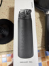 乐扣乐扣（LOCK&LOCK）人鱼线保温保冷杯 316不锈钢男女学生便携运动水杯子720ML黑色 实拍图