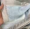 网易严选 毛毯盖毯 法兰绒撸猫毯 办公居家空调毯 海洋蓝灰150*200cm 实拍图