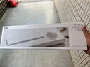 雷柏（Rapoo）9350S 99键无线/蓝牙多模键鼠套装 刀锋超薄便携无线鼠标键盘锂电池 支持Windows/MacOS双系统深灰 实拍图