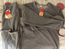 恒源祥【冬季热销】保暖内衣男女加厚加绒秋衣秋裤套装含羊毛秋冬棉衣 实拍图