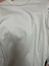优衣库男装女装柔软圆领T恤/休闲长袖上衣25秋冬新款479783 00 白色 M 实拍图