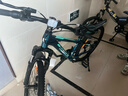 邦德·富士达 自行车男女成人24级变速山地车碟刹减震前叉青少年儿童越野单车 【24寸 铝架】 极光蓝 实拍图