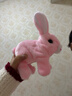 Honey Joy仿真毛绒儿童玩具兔兔会走会叫电动宠物粉兔子圣诞礼物 实拍图