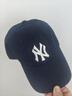 MLB帽子男女情侣棒球帽软顶鸭舌帽秋冬运动帽四季3ACP6601N-50NYS-F 实拍图
