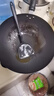 老板（Robam）老板精铁锅不粘锅炒锅不粘锅炒菜锅具圆底【免安装把手 免开锅】 实拍图