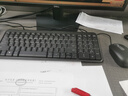 罗技（Logitech）MK106 键鼠套装 有线键鼠套装 办公键鼠套装 电脑键盘 紧凑型 黑色 实拍图