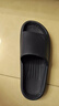 利达妮（TZLDN）抗菌防臭拖鞋男士夏季黑色不臭脚踩屎感防滑厚底静音EVA凉拖鞋女 藏青 【防臭、抗菌升级】 42-43 【标准码】 实拍图