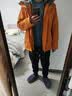 探路者（TOREAD）探护冲锋衣三合一户外防风防水外套保暖登山服 云杉橘男 L 实拍图