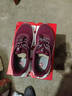 足力健老人鞋中老年轻便休闲散步鞋2431380J 女 酒红 40 实拍图
