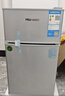 华宝小冰箱小型家用出租房用冷藏冷冻两用一级能效节能省电迷你宿舍寝室办公室二门电冰箱 【一级能效】58L银色【三天不到一度电】 实拍图