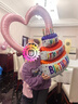 多美忆生日场景布置女孩生日气球儿童道具氛围装饰快乐桌飘装扮粉色套餐 实拍图