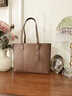 viney牛皮包包女包大容量托特包单肩包手提包生日元旦礼物送女生女友 实拍图