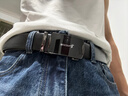 啄木鸟皮带男士新款自动扣真皮商务休闲腰带男纯牛皮百搭潮中青年裤带男 镜面01款【用断换新】 实拍图