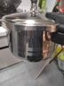 苏泊尔（SUPOR）304不锈钢5.2L压力锅22cm【2-4人适用】快煮防爆高压锅电磁炉通用 实拍图