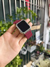 MSSM适用苹果手表表带Apple Watch S11/10硅胶磁吸带iwatch S9/se3/ultra3新年圣诞表带-酒红色 实拍图