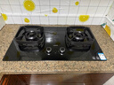 华帝【双边定时+纳米科技面板】家用燃气灶天然气嵌入式5.2kW猛火煤气炉双灶具灶台i10306D 实拍图