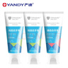 严迪（YANDY）正畸牙膏套装110g*3 美白含氟防蛀 抑制牙菌斑 青少年牙齿矫正期 实拍图